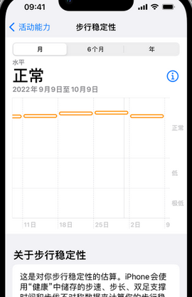 越西iPhone手机维修如何在iPhone开启'步行稳定性通知'