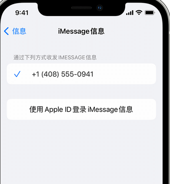 越西apple维修iPhone上无法正常发送iMessage信息 