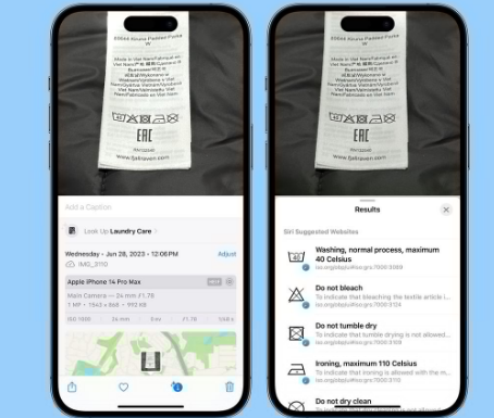 越西苹果售后维修店分享iOS17看图查询功能有多大用处