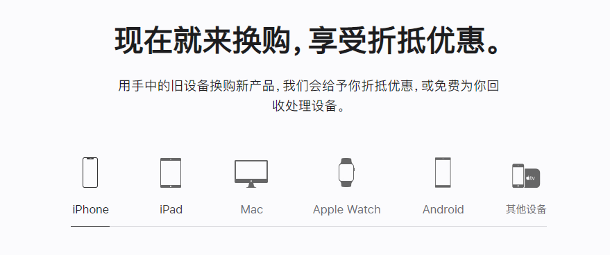 越西苹果手机维修分享iPhone以旧换新的去处 